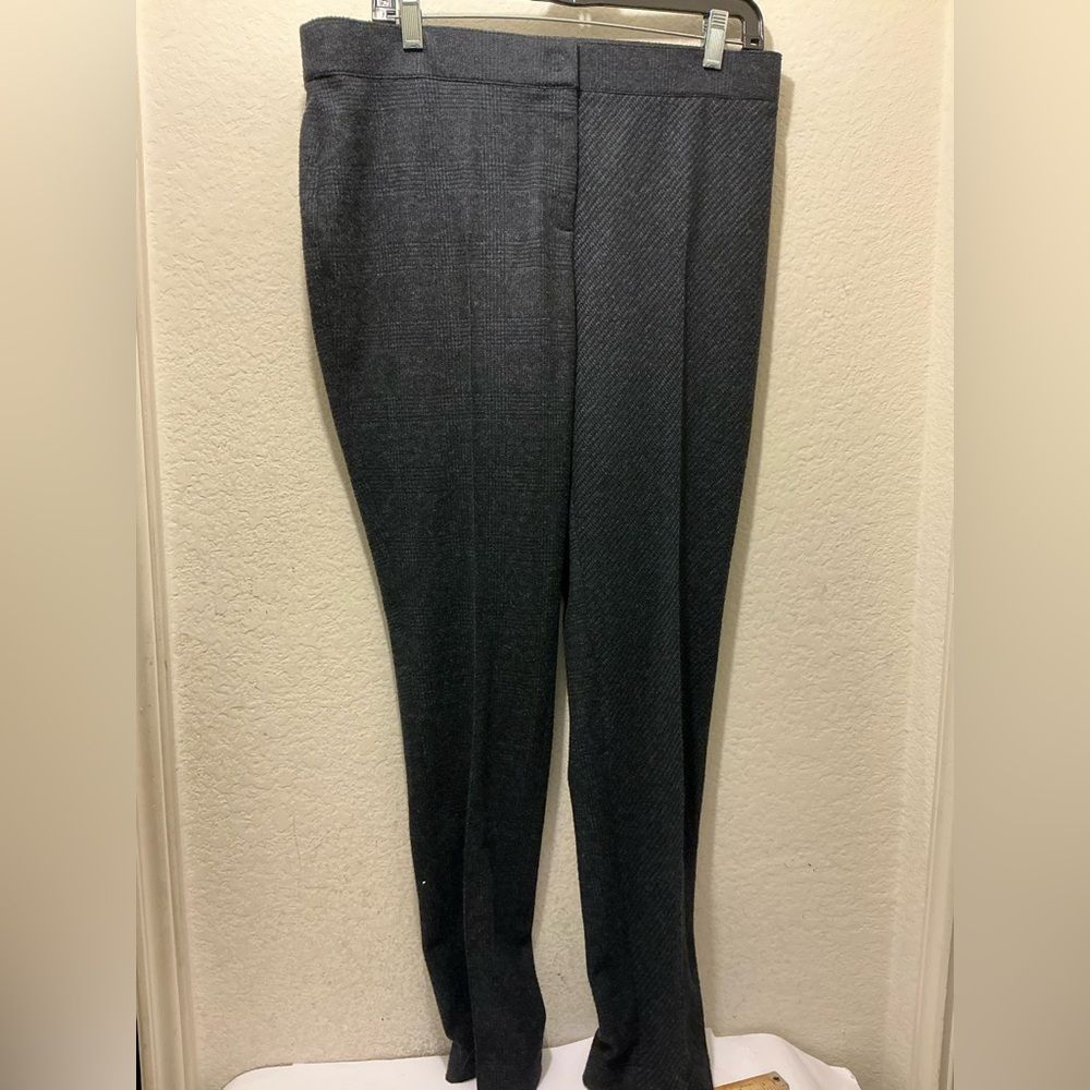 Akris Charcoal Tailored Trousers Size 12 Thickened